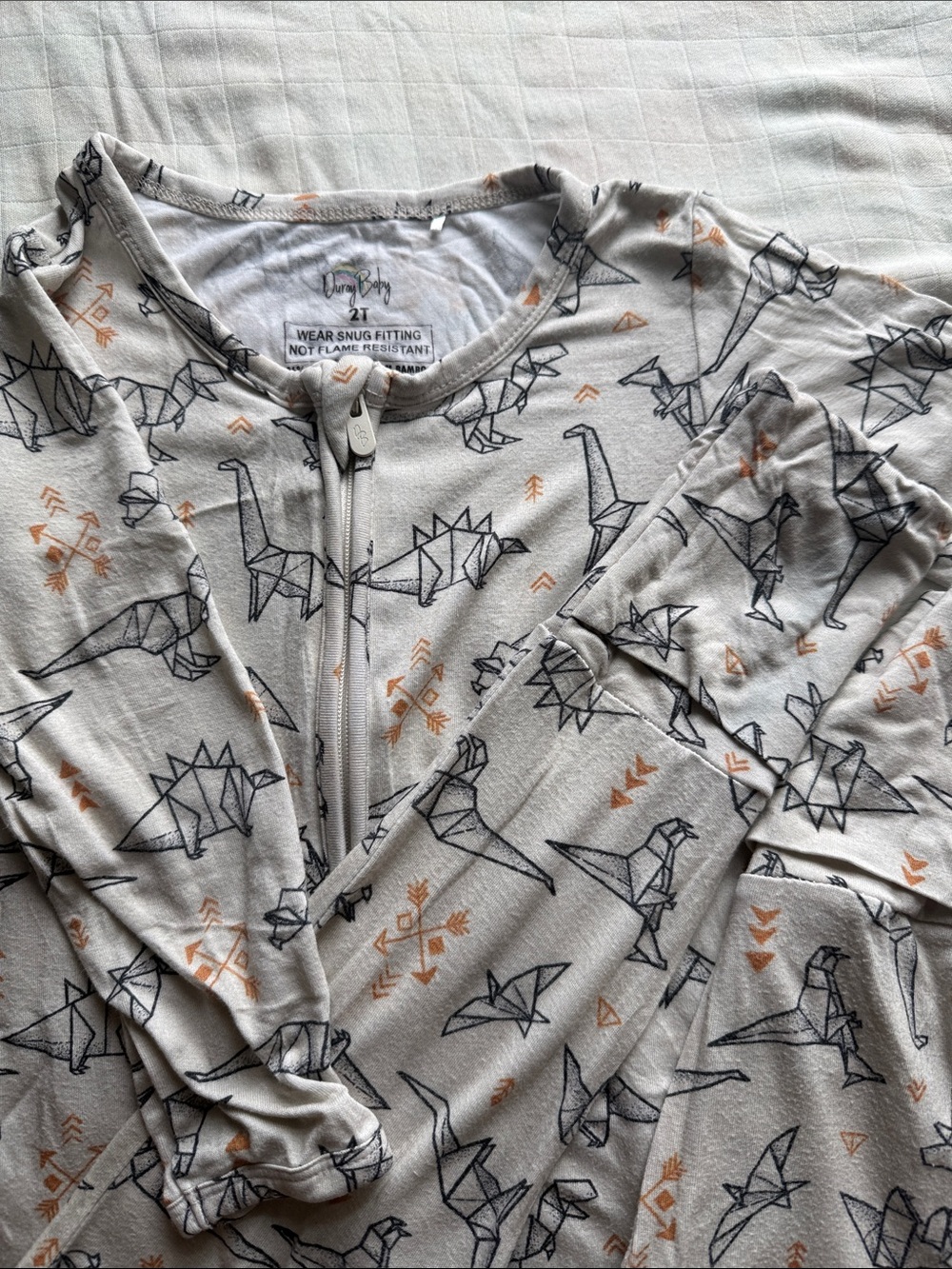 Origami dinosaur pjs - Picture 6 of 6